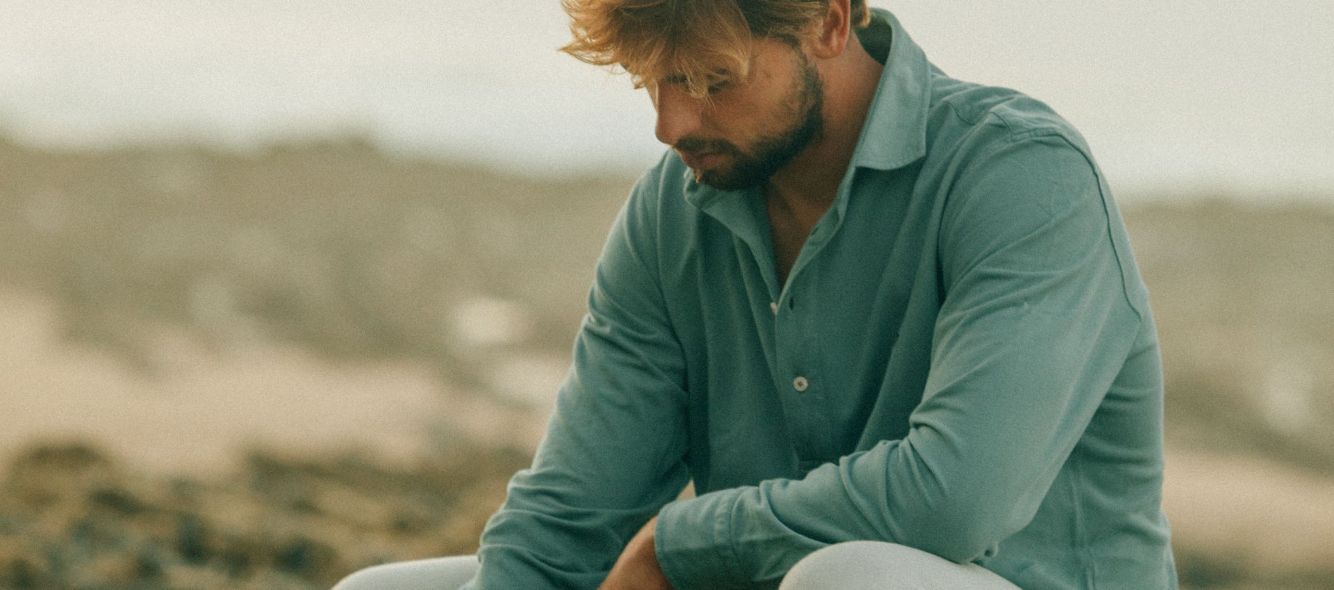 Camisa polera hombre